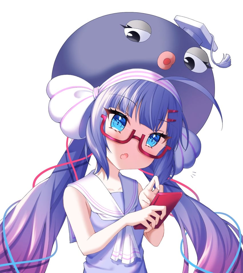 otomachi una (voiceroid and 1 more) drawn by shiyu_(cubkus)