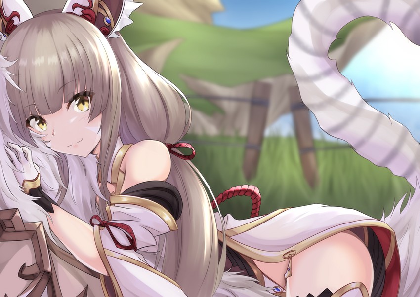 nia and dromarch (xenoblade chronicles and 1 more) drawn by chibi_yawawa
