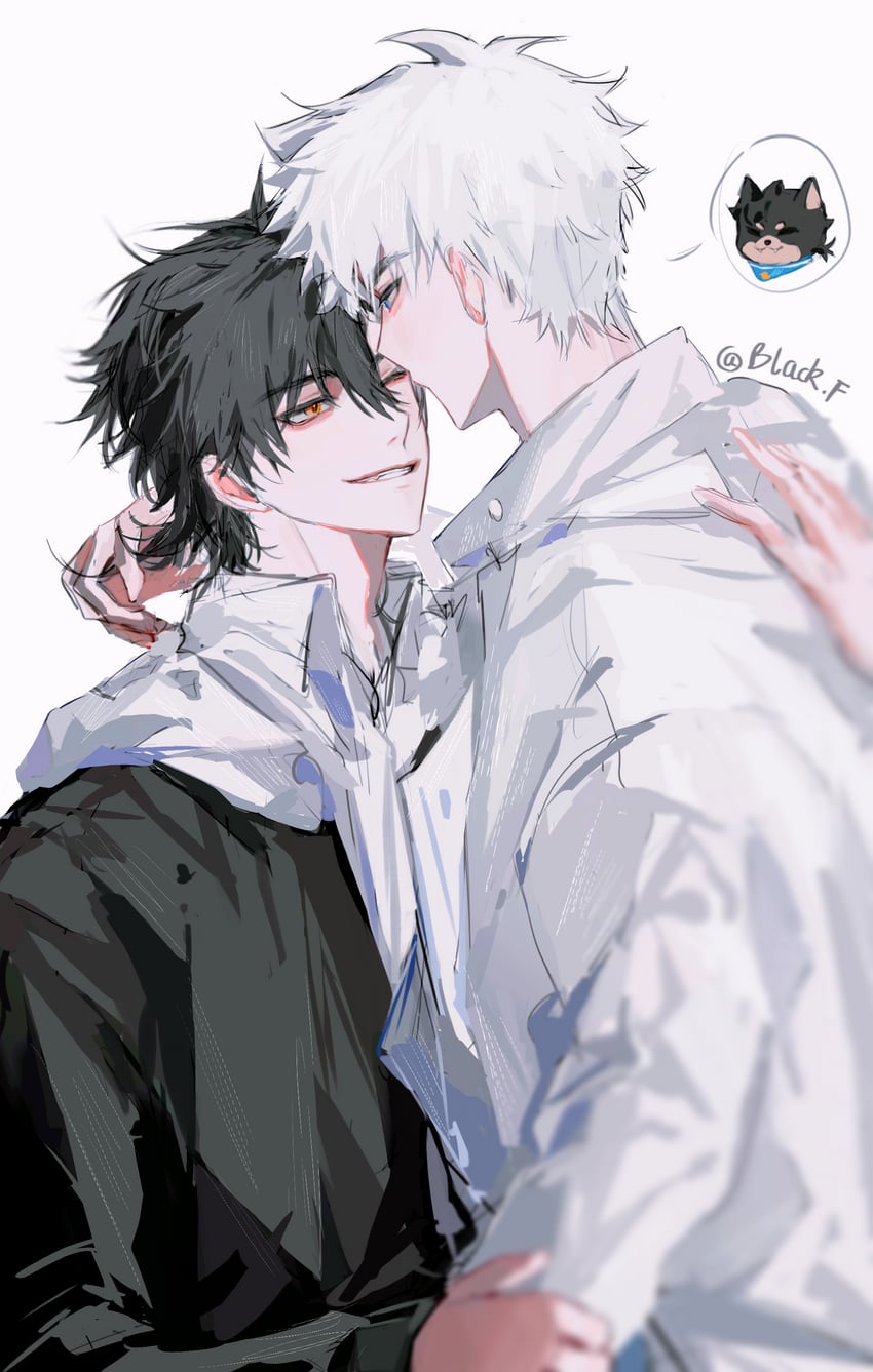 cheng xiaoshi and lu guang (shiguang dailiren) drawn by black.f