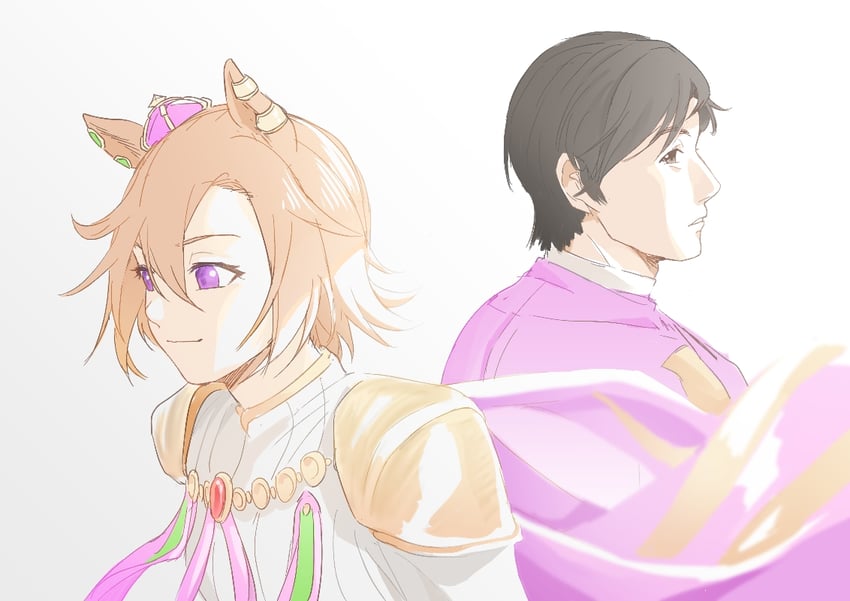 t.m. opera o and wada ryuji (umamusume and 1 more) drawn by kaulen.f