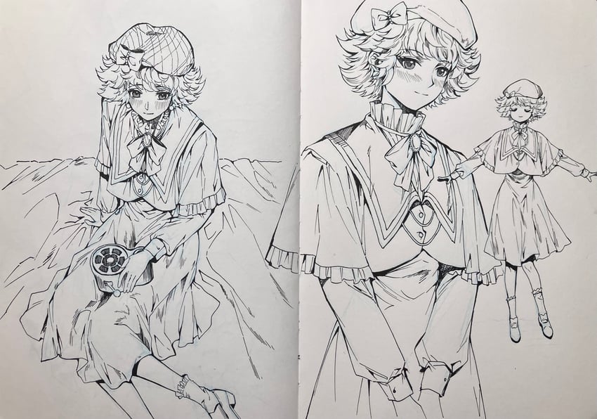 mesmer jr. (reverse:1999) drawn by bai_wuya_bu_he_naicha_yo