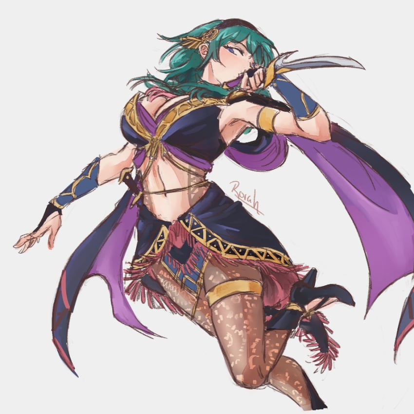 female byleth (fire emblem and 2 more) drawn by lilithcosa