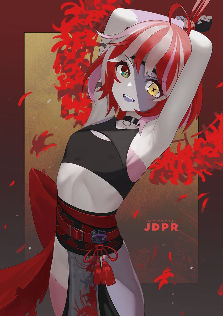 kureiji ollie (hololive and 1 more) drawn by jdpr