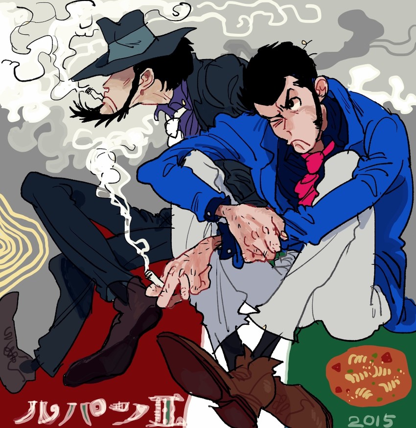 arsene lupin iii and jigen daisuke (lupin iii) drawn by edolove