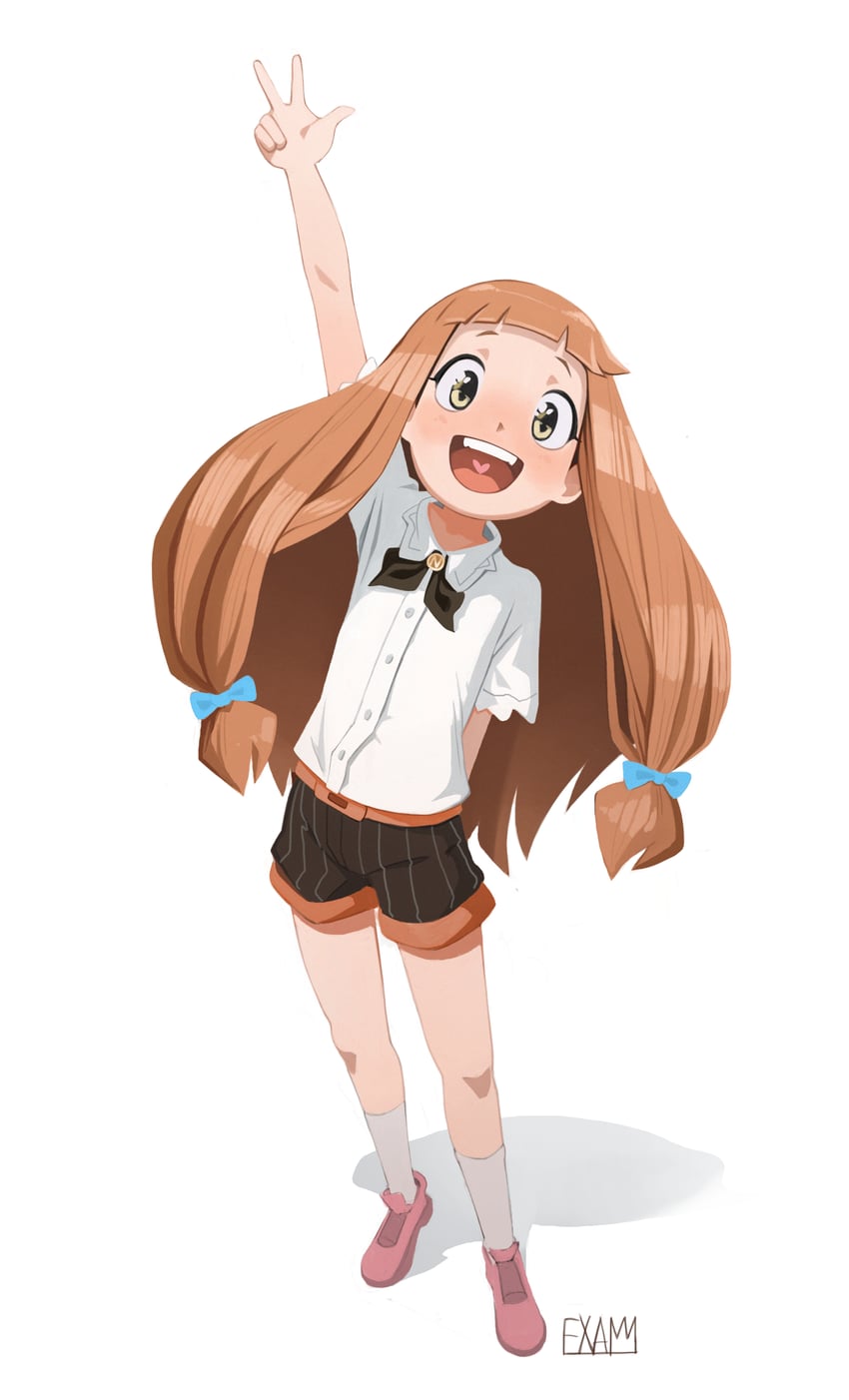 ichihara nina (idolmaster and 2 more) drawn by examonedayago