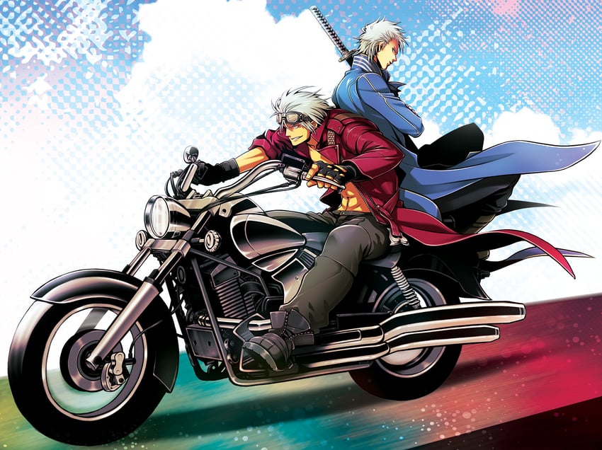 dante and vergil (devil may cry and 1 more) drawn by taum