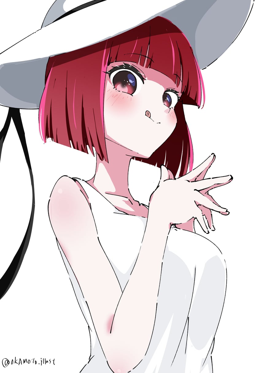 arima kana (oshi no ko) drawn by white_gorilla_(okamoto)