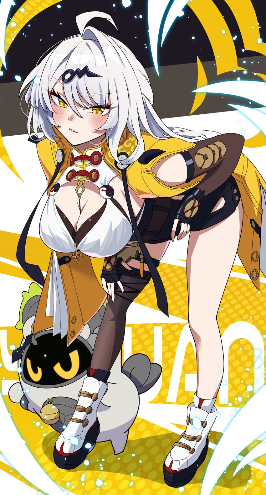 yixuan and belion (zenless zone zero) drawn by yamada_otonari
