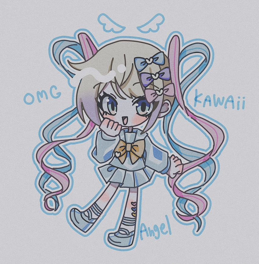 chouzetsusaikawa tenshi-chan (needy girl overdose) drawn by reno_(re_leno)