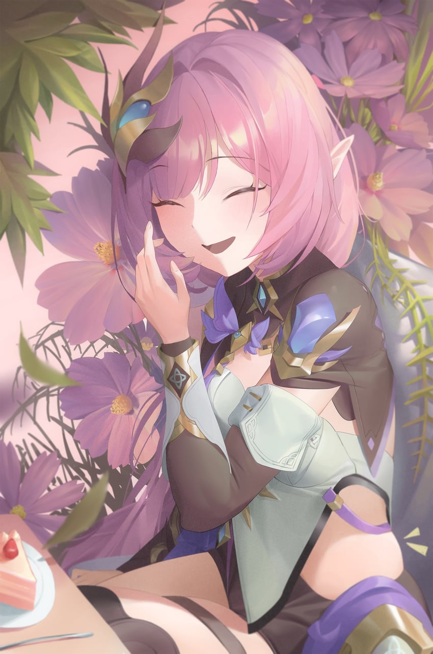 elysia (honkai and 1 more) drawn by south_cn