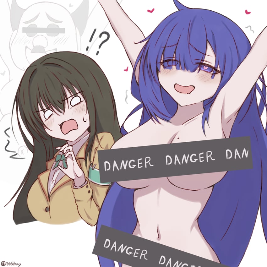 kotegawa yui, mogador, and principal (azur lane and 1 more) drawn by 1006kbps