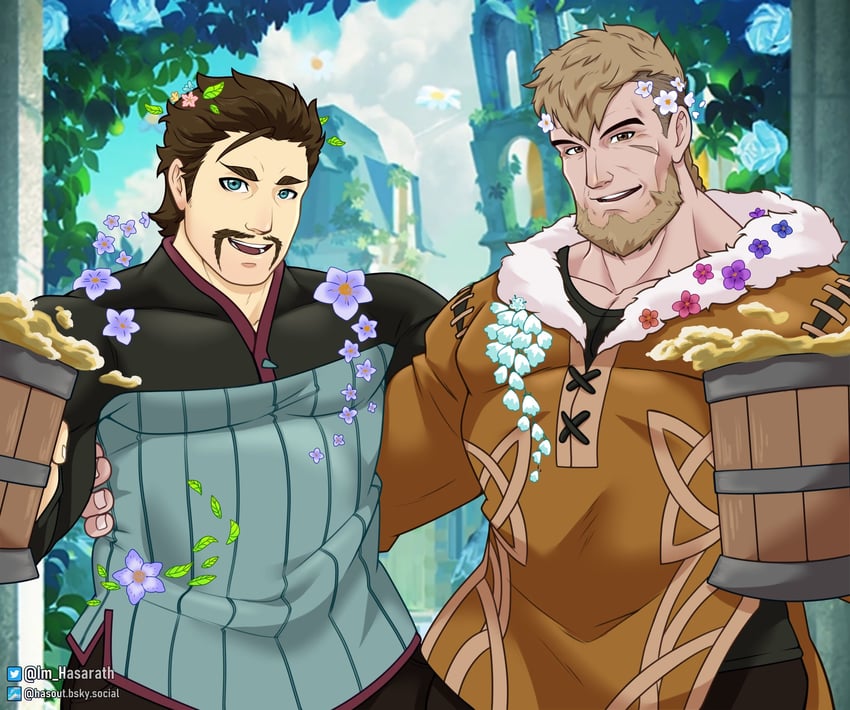 jeralt reus eisner and alois rangeld (fire emblem and 1 more) drawn by arts_of_hasarath