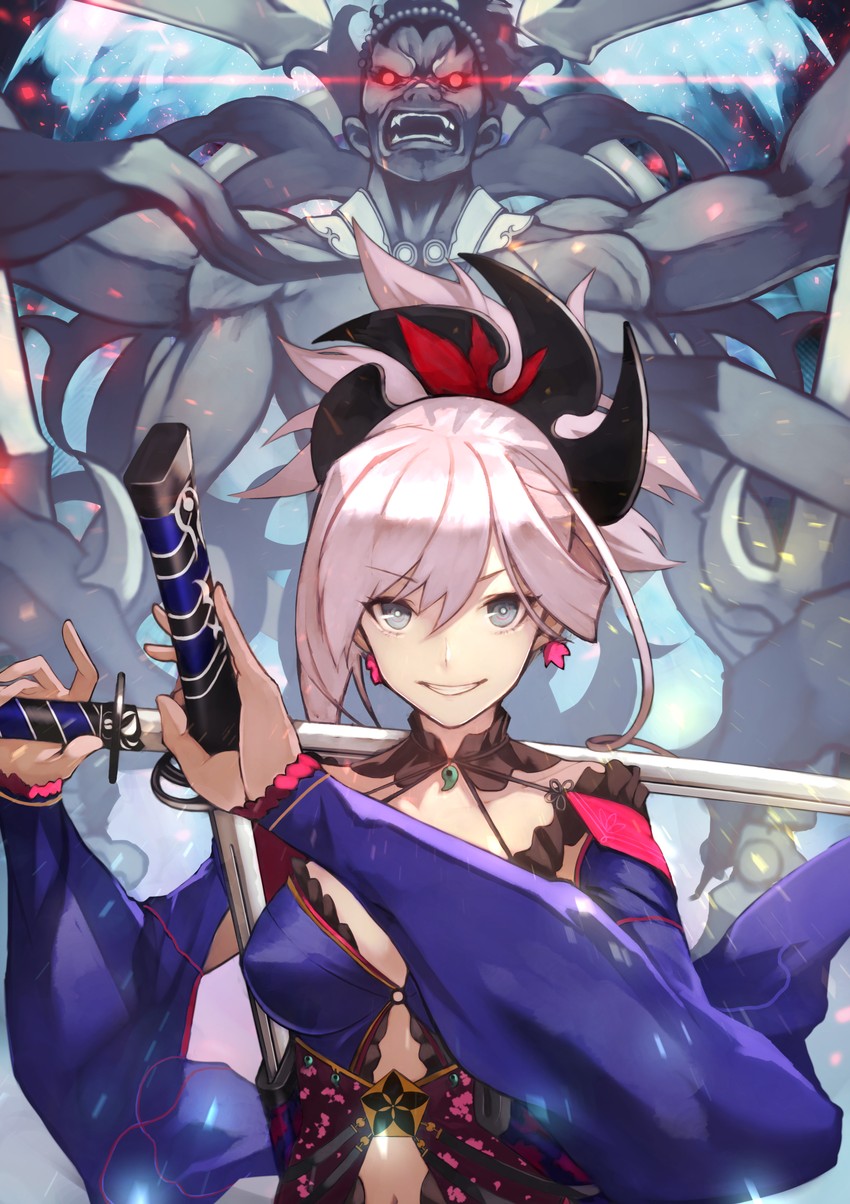 miyamoto musashi (fate and 1 more) drawn by yoshio_(55level)
