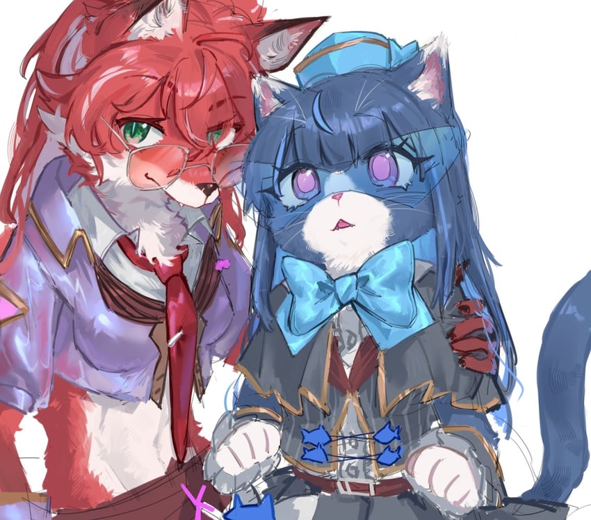 lil-la, ki-sikil, evil twin lil-la, and evil twin ki-sikil (yu-gi-oh!) drawn by winter_snow