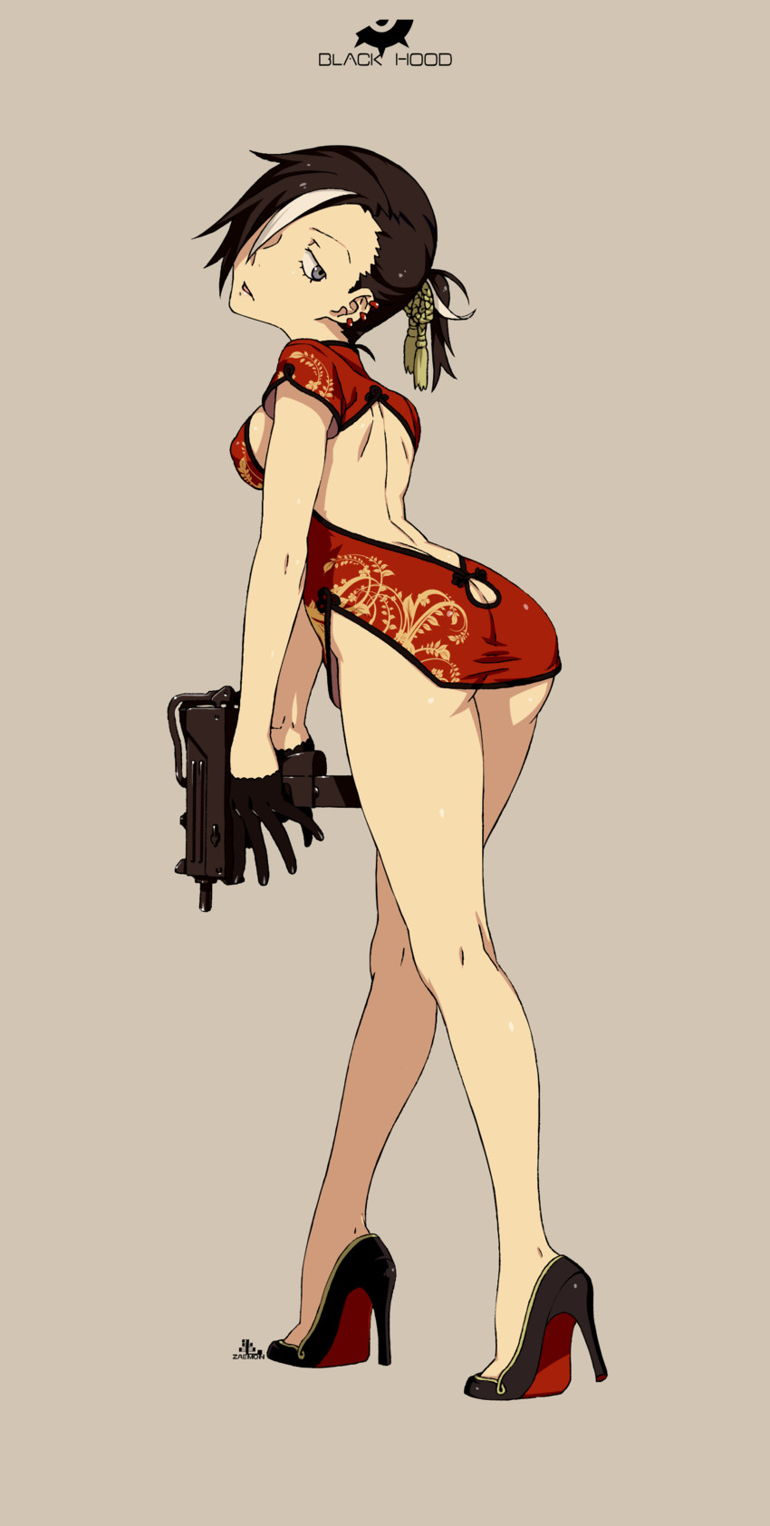 iwado anna (original) drawn by kamezaemon