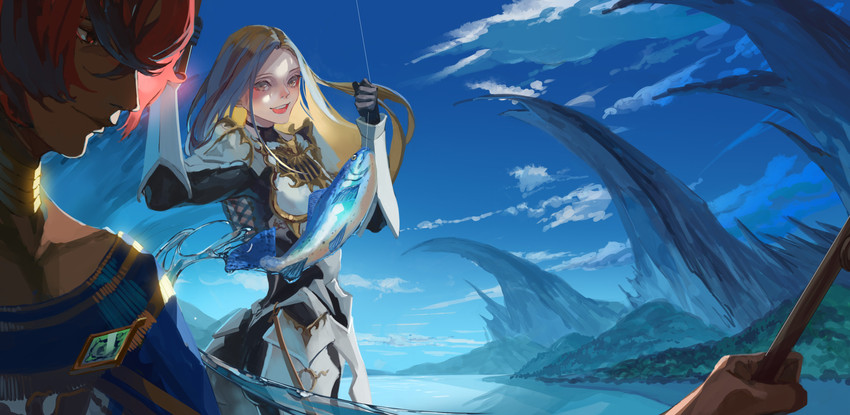 kisara and dohalim (tales of and 1 more) drawn by tagusa