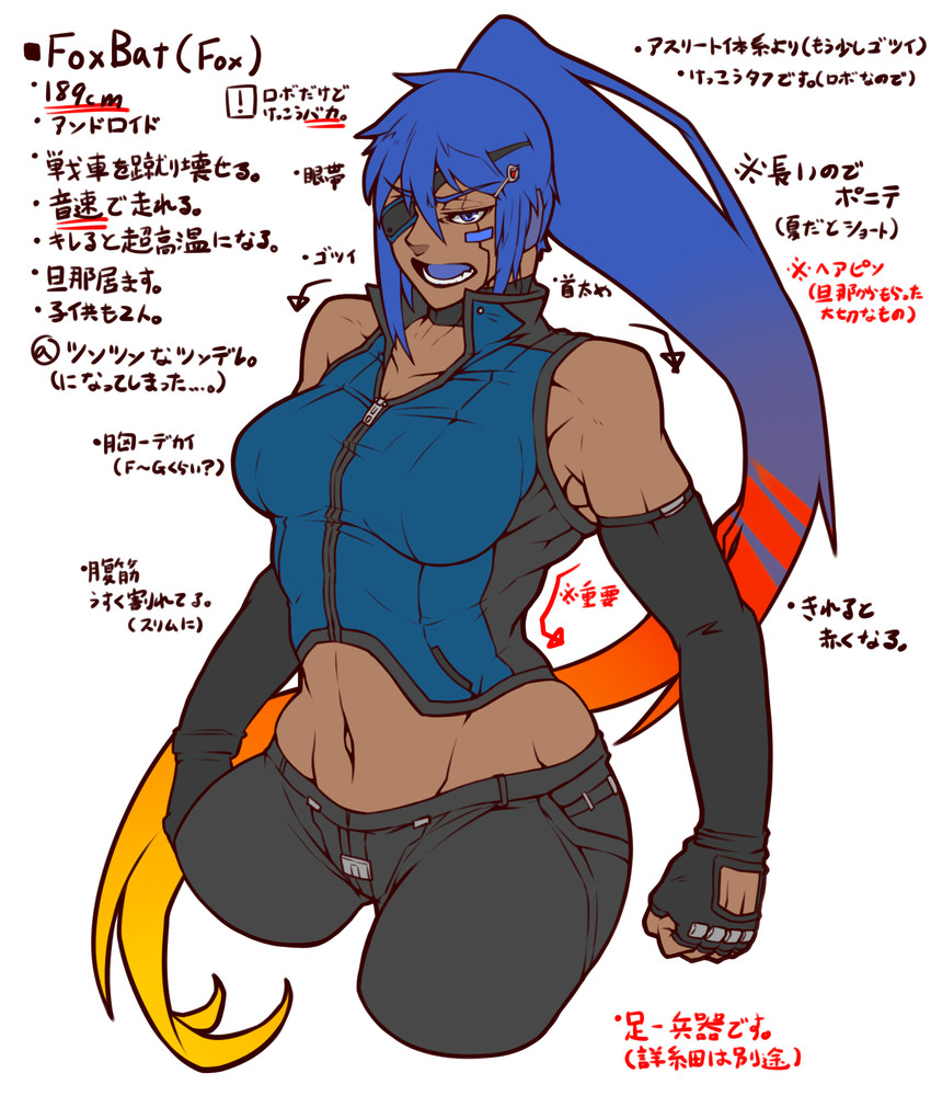 foxbat (original) drawn by hutago
