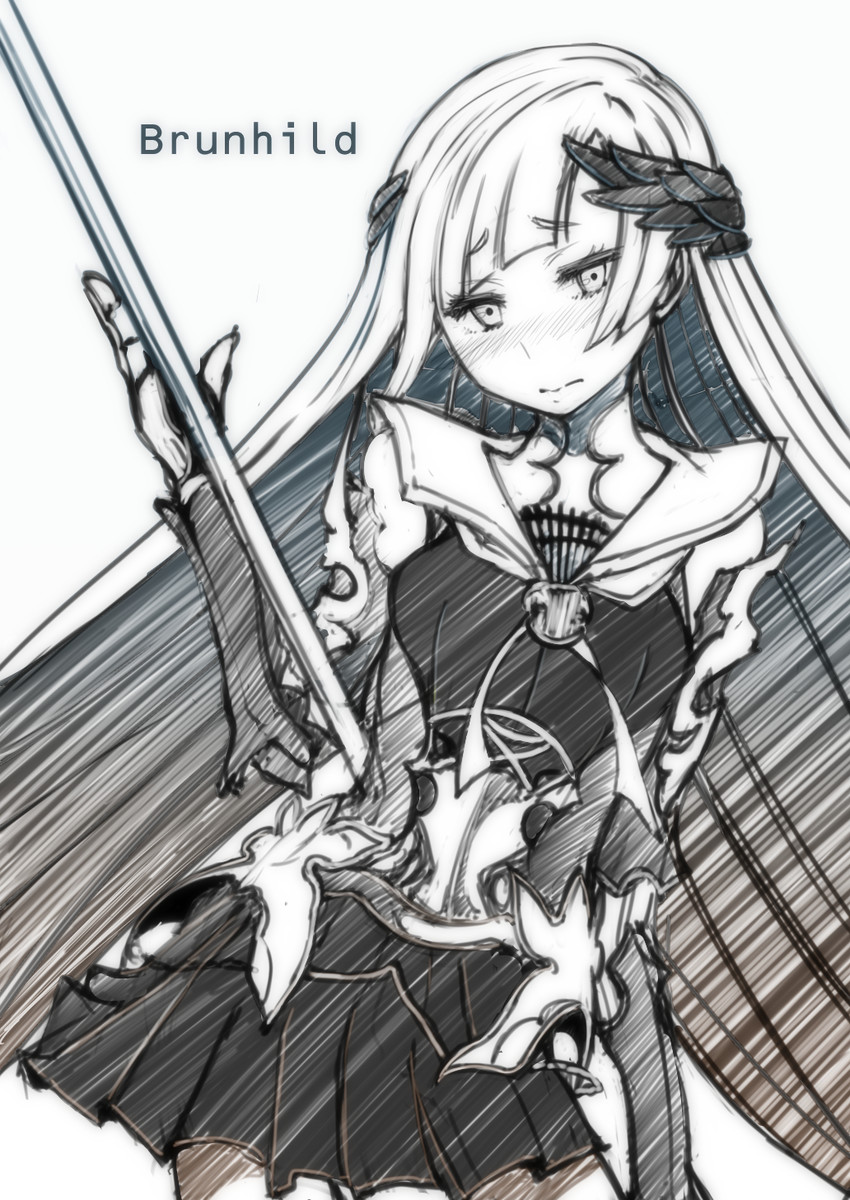 brynhild (fate and 2 more) drawn by haku_(grimjin)