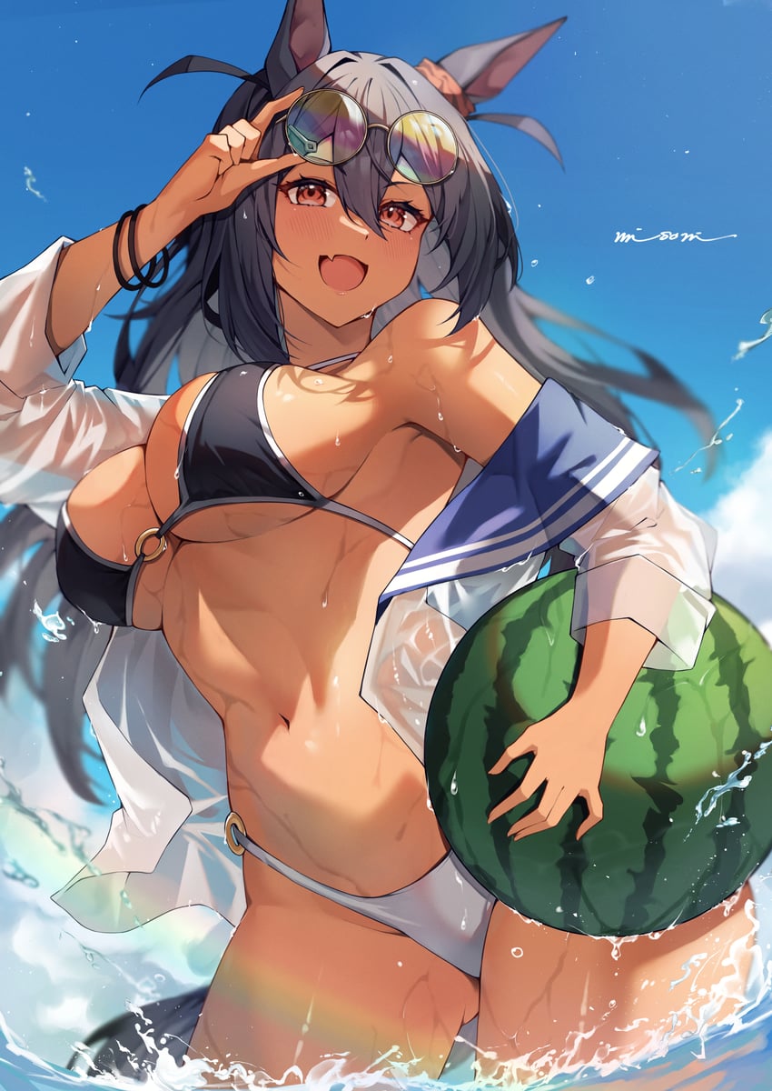 hishi amazon (umamusume) drawn by misoni_(mi_so_ni_t)