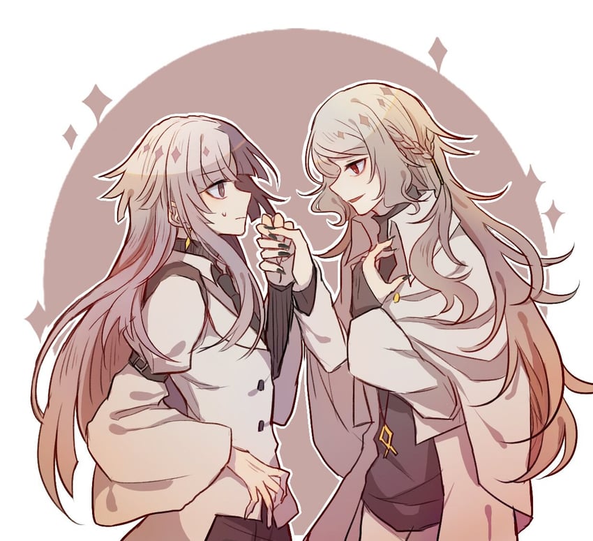 sigma and shibusawa tatsuhiko (bungou stray dogs) drawn by yuezhuanlang