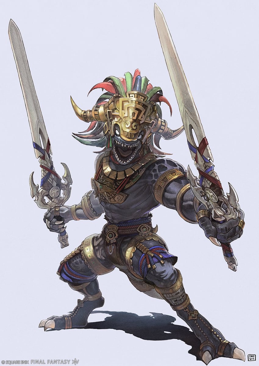 zoraal ja (final fantasy and 1 more) drawn by masayoshi_inoue