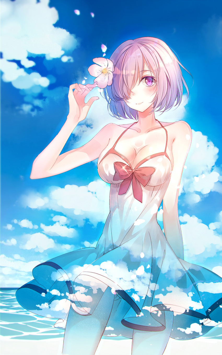 mash kyrielight (fate and 1 more) drawn by baocaizi
