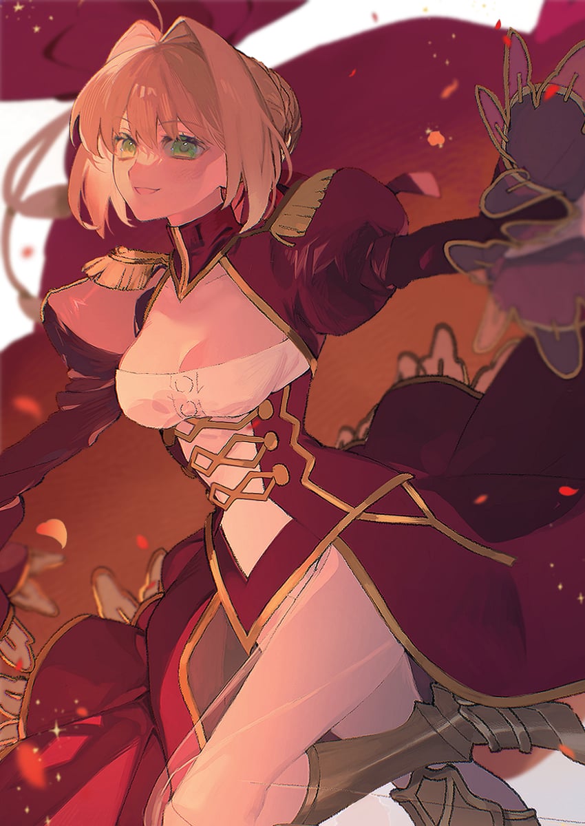 nero claudius (fate and 1 more) drawn by uxco0