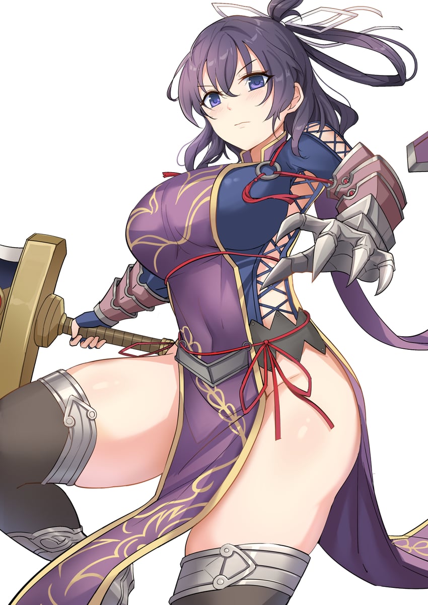 rixia mao (eiyuu densetsu and 2 more) drawn by yougenko