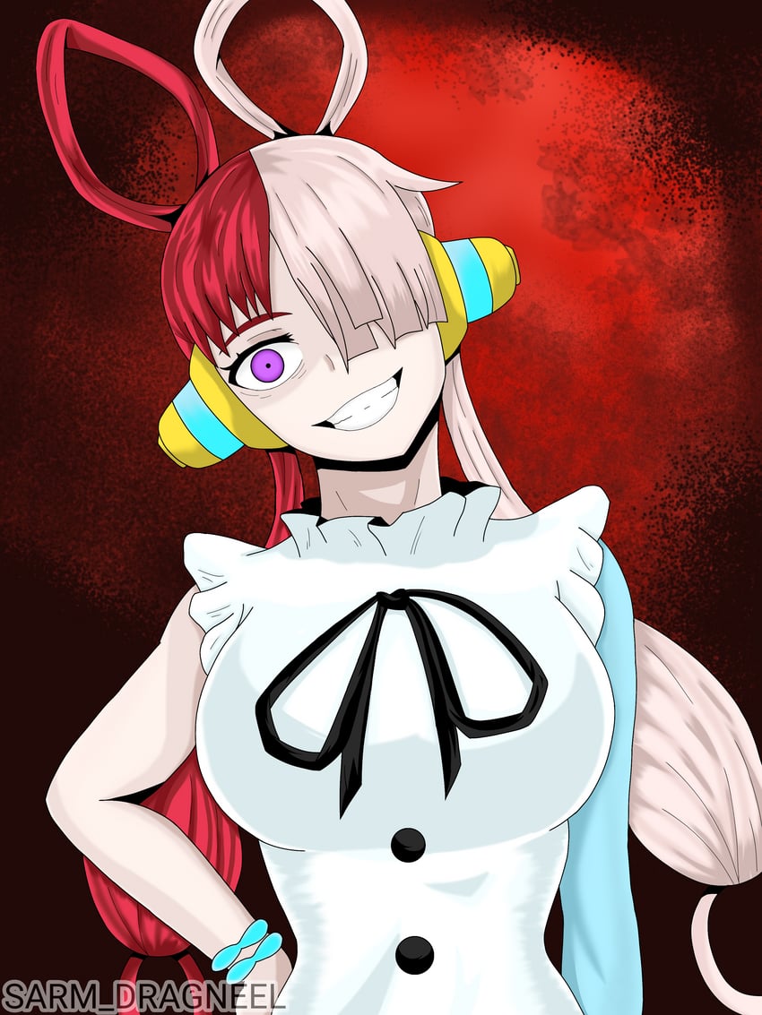 uta (one piece and 1 more) drawn by sarmdragneel