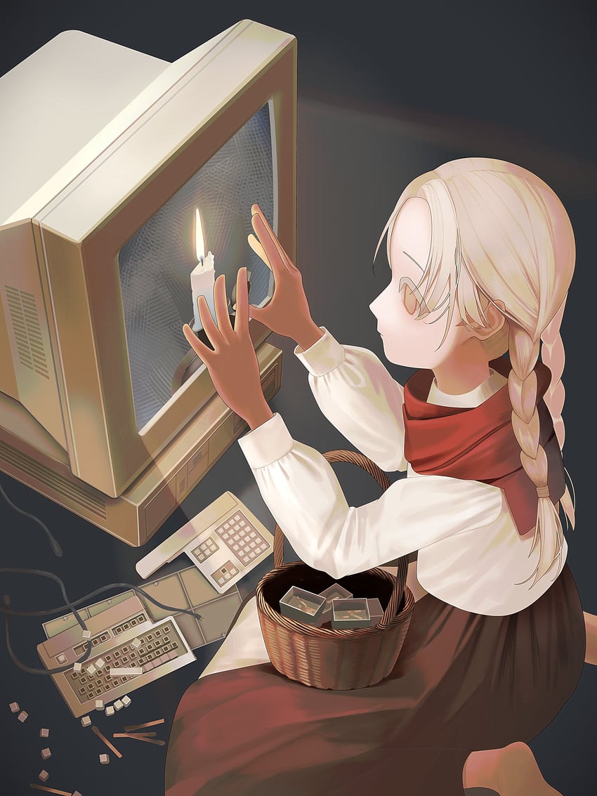 little match girl (original and 1 more) drawn by test_norma1