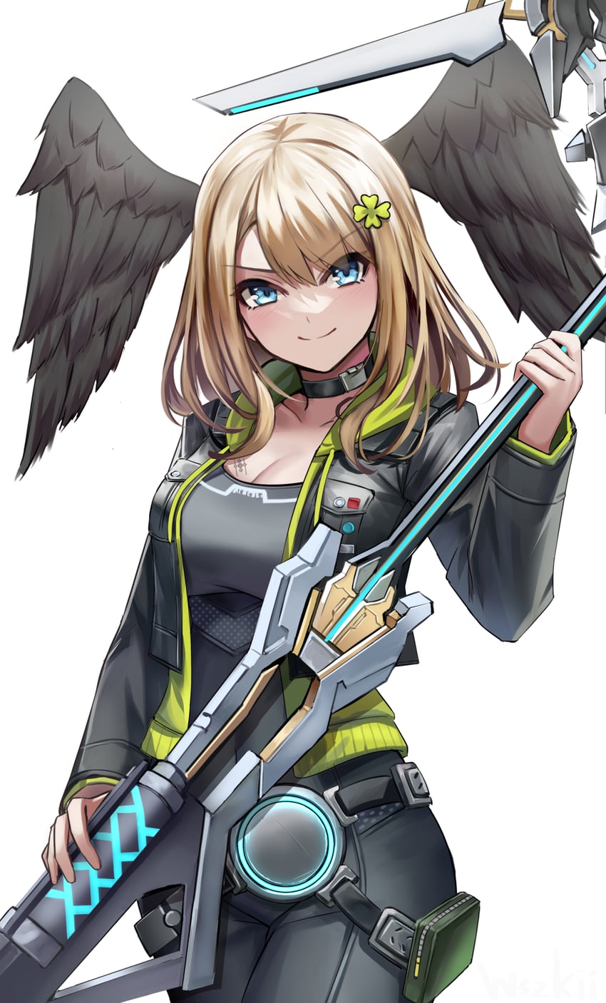 eunie (xenoblade chronicles and 1 more) drawn by wszkii