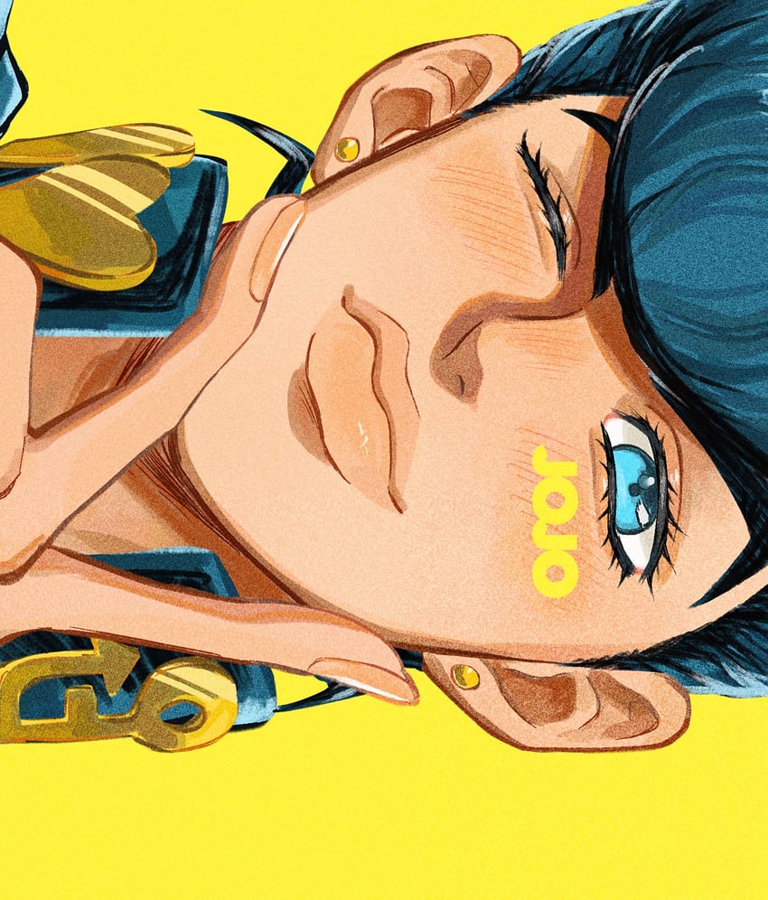 higashikata josuke (jojo no kimyou na bouken and 1 more) drawn by yuyu_(yuyu25_53)