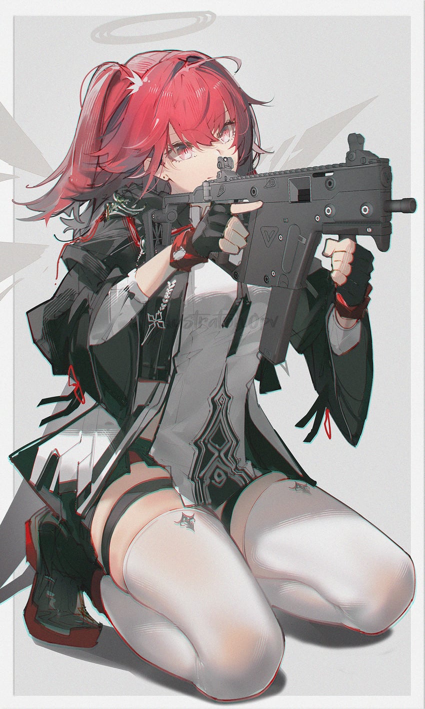 exusiai and exusiai the new covenant (arknights) drawn by openvl
