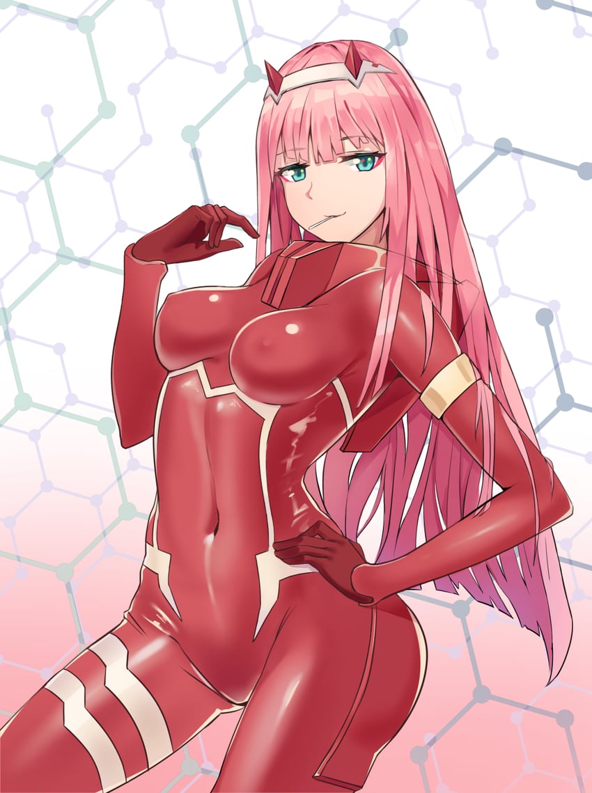 zero two (darling in the franxx) drawn by darcy_(pixiv11949485)