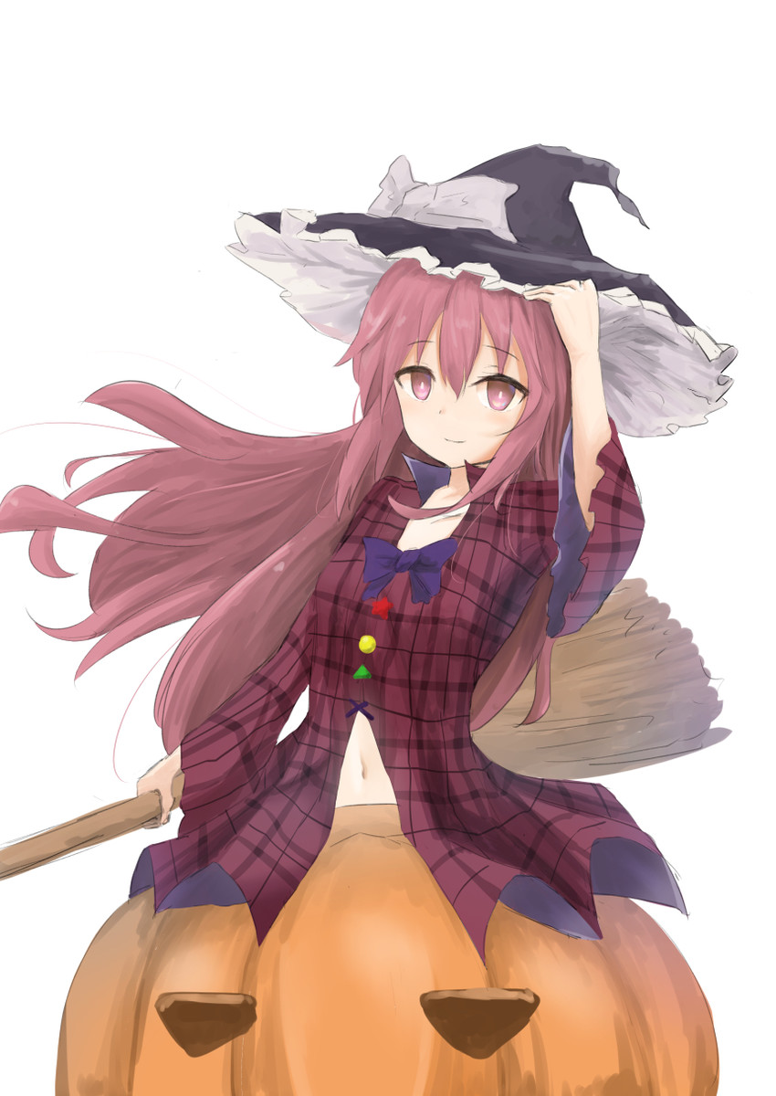 kirisame marisa and hata no kokoro (touhou) drawn by nise6