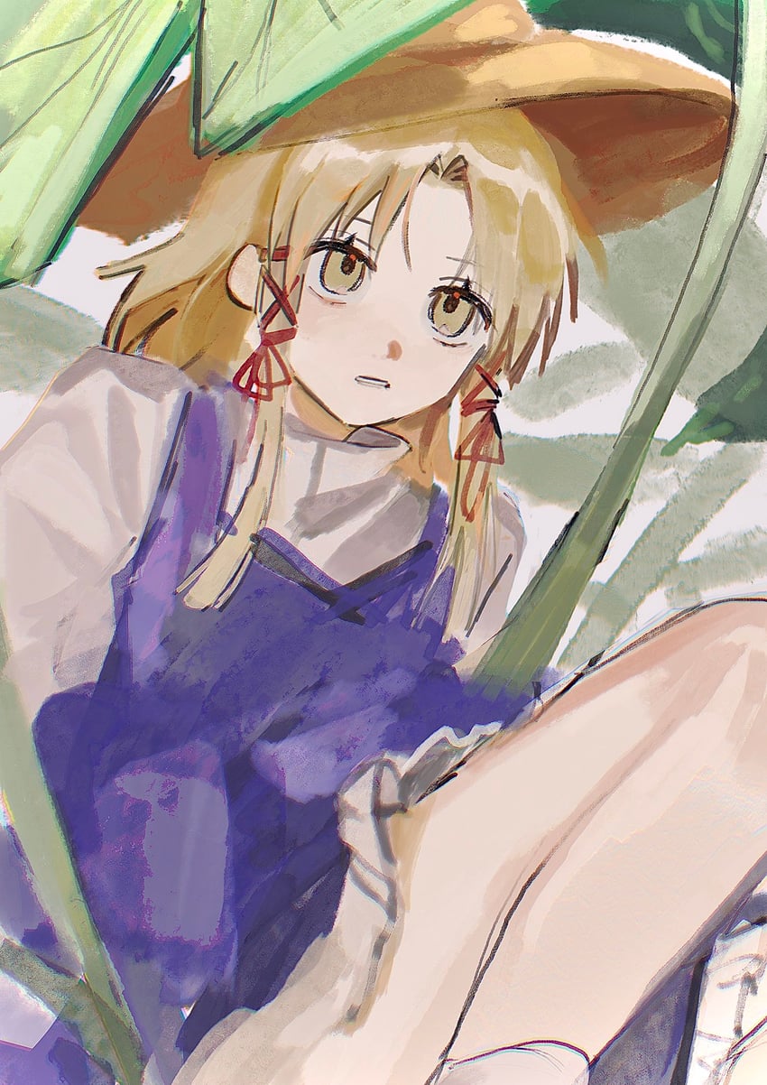 moriya suwako (touhou) drawn by gotagotay