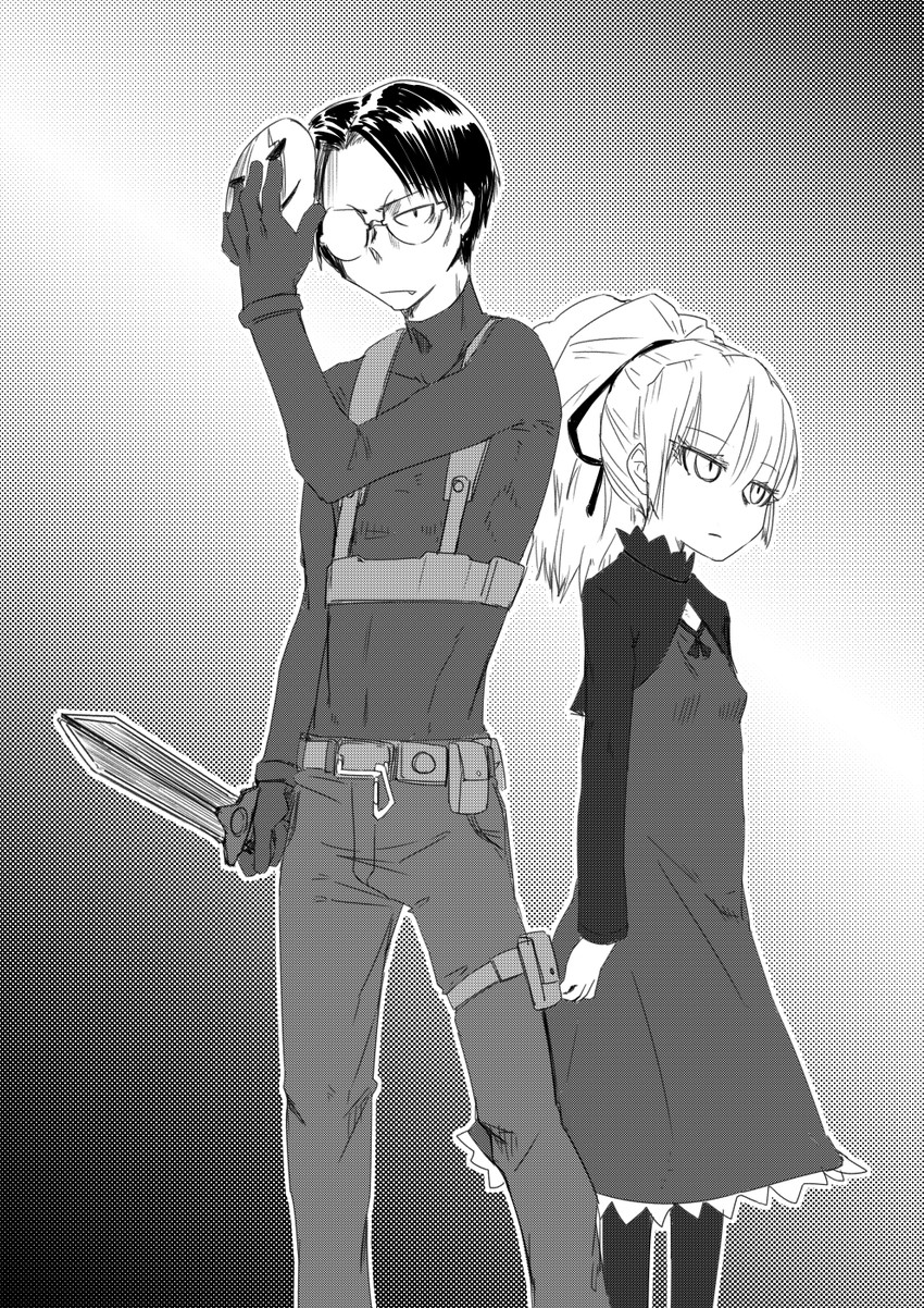 yin, hei, madarame harunobu, and susanna hopkins (darker than black and 1 more) drawn by zon_nura