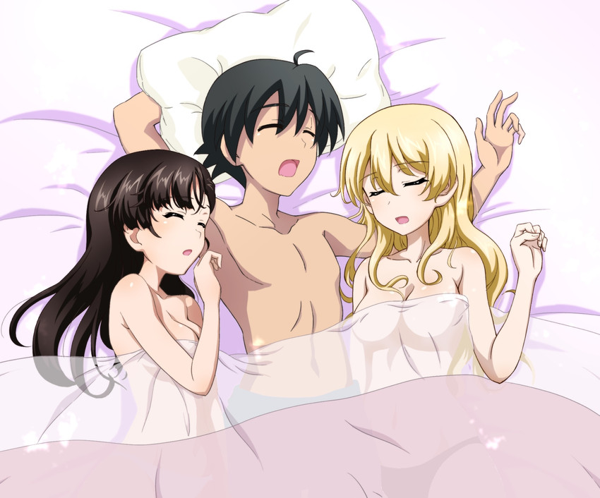 darjeeling, nishi kinuyo, and itou makoto (girls und panzer and 1 more) drawn by key_(gaigaigai123)