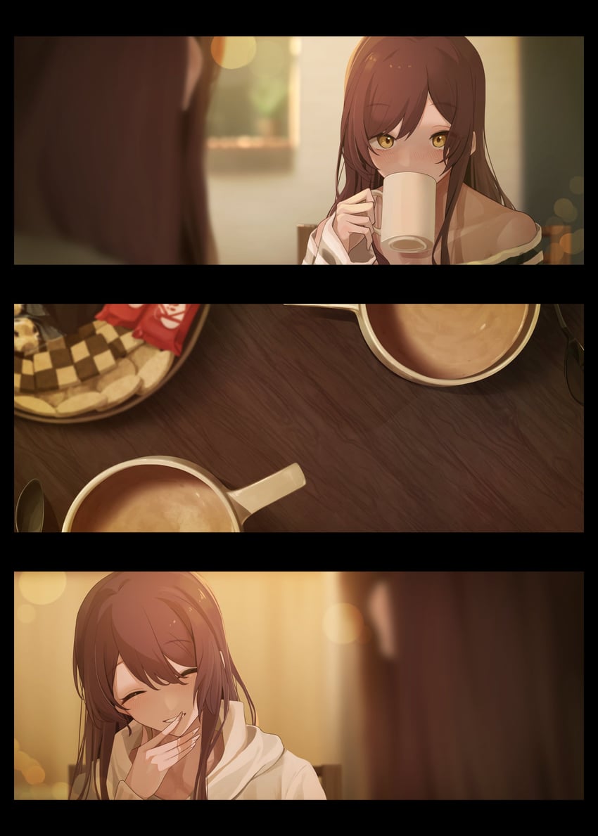 osaki amana and osaki tenka (idolmaster and 1 more) drawn by odecono3