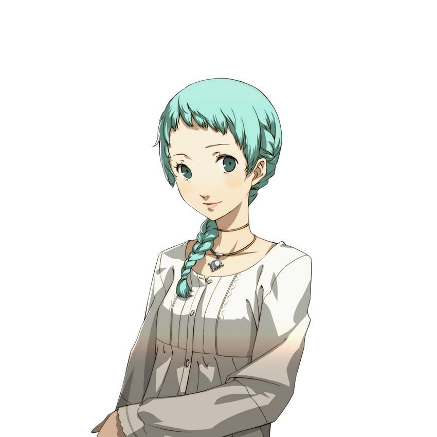 yamagishi fuuka (persona and 2 more) drawn by soejima_shigenori