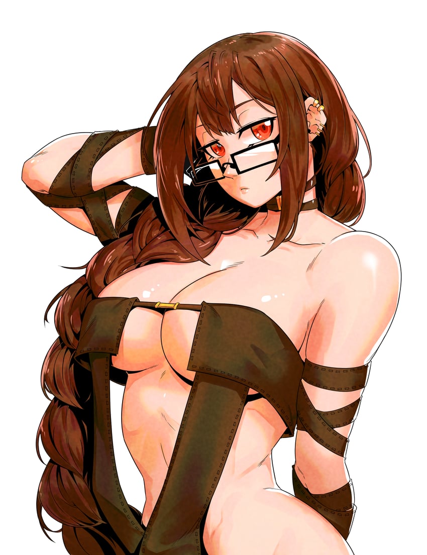 yu mei-ren (fate and 1 more) drawn by minew