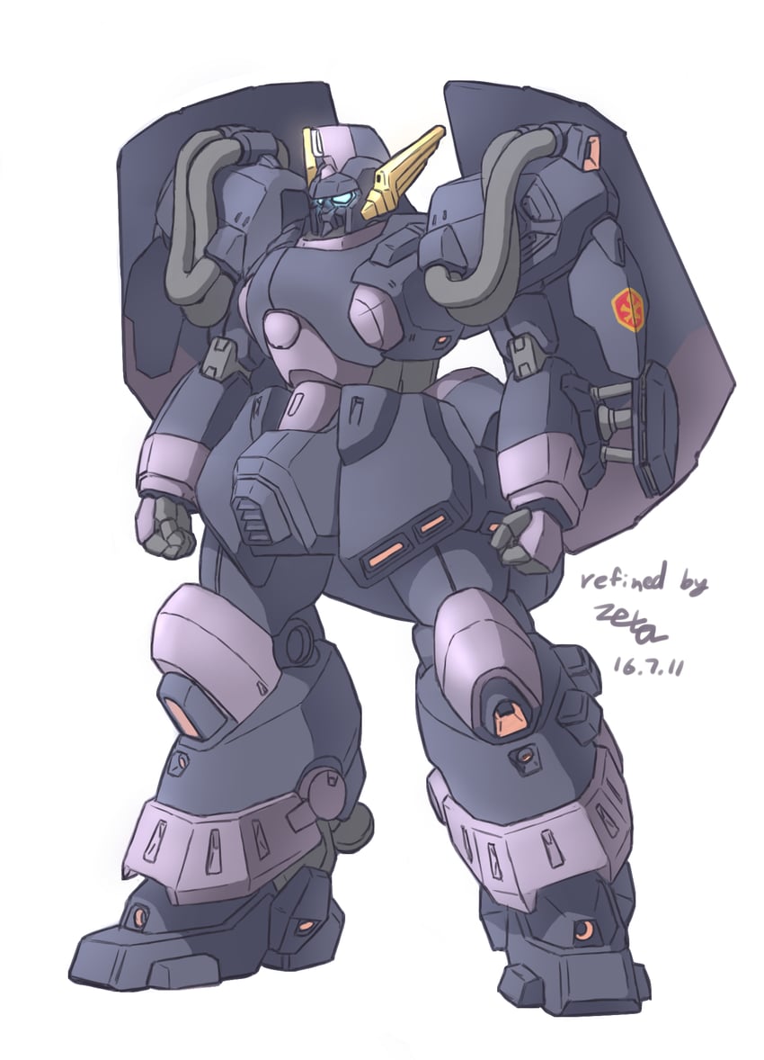 berga giros (gundam and 1 more) drawn by z006