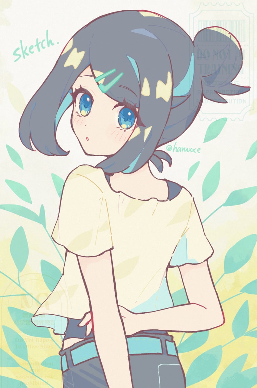 liko (pokemon and 1 more) drawn by haru_(haruxxe)
