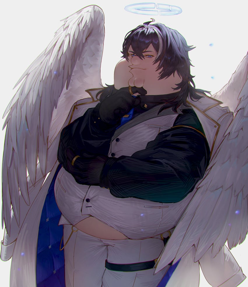 peter griffin and azeru (indie virtual youtuber and 1 more) drawn by kowai_(iamkowai)