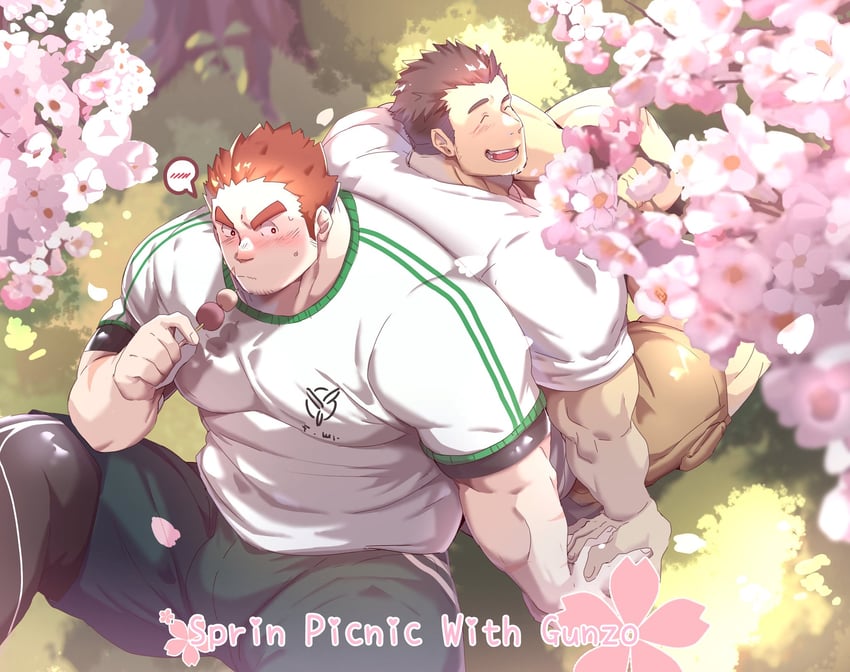 protagonist 3 and tamamura gunzo (tokyo afterschool summoners) drawn by leoandaslan_(leobongnana)