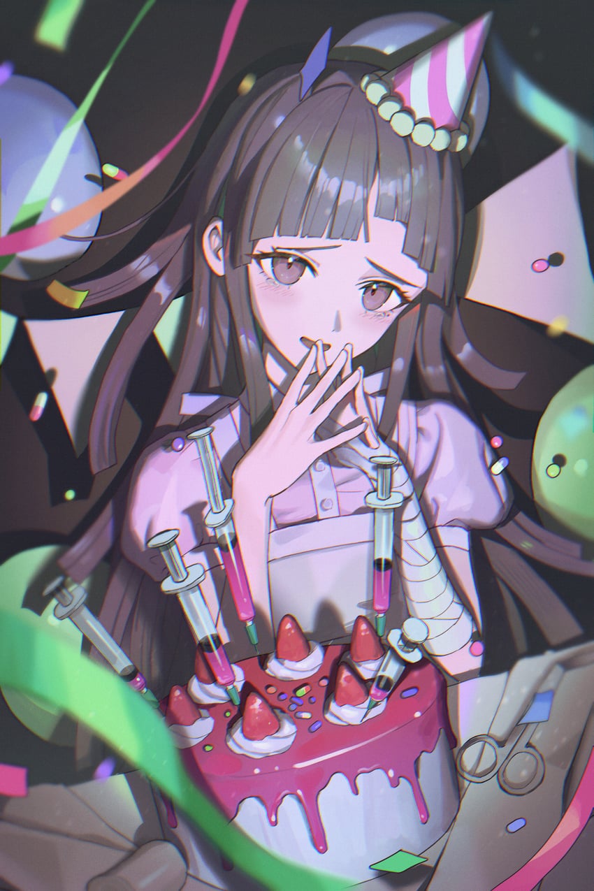 tsumiki mikan (danganronpa and 1 more) drawn by civiliron