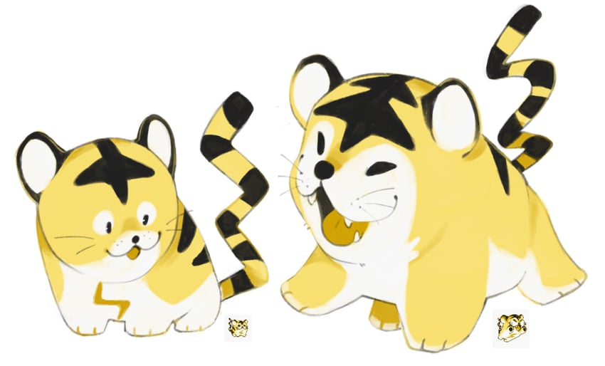 kotora and raitora (pokemon and 1 more) drawn by meristem