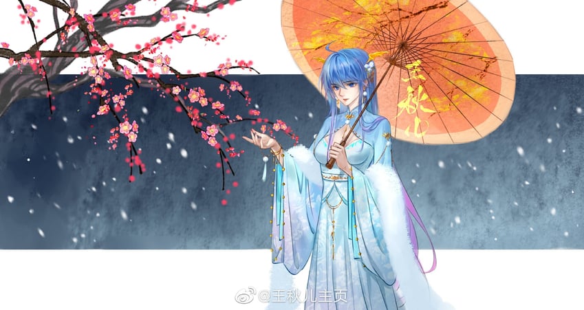 wang qiu er (douluo dalu) drawn by qiu_er_he_ta_de_pengyou_men
