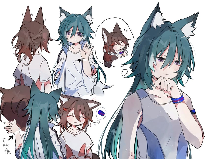 tingyun and yukong (honkai and 1 more) drawn by jianguo0412