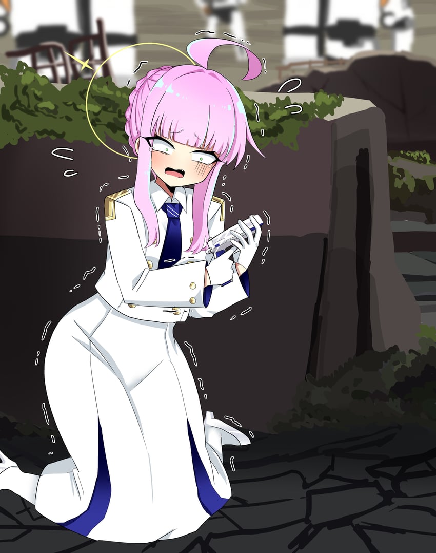 syuen and kaya (blue archive and 1 more) drawn by noripote_(noripote831)